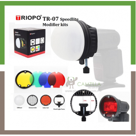  TRIOPO TR-07 MagDome Color Filter Reflector Honeycomb Diffuser Ball Photo Accessories Kits